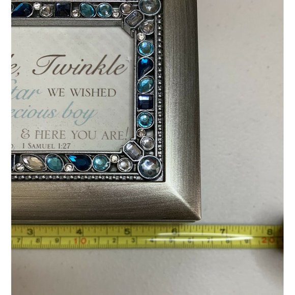 Twinkle Twinkle Champagne Silver Music Box/Jewelry Box Plays Jesus Loves Me READ - Picture 8 of 10